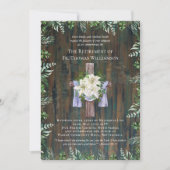 Eerste dominee Deacon Minister Retirement Lilies (Voorkant)