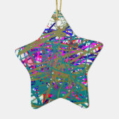 Eerste doorbraak van beroemde digitale artiest ;) keramisch ornament (Links)