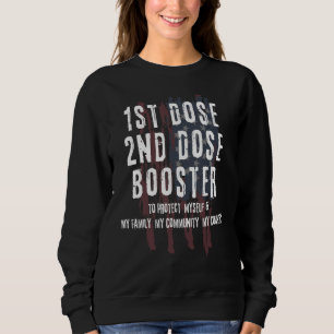 Eerste dosis Tweede dosis boostervaccin VS Trui