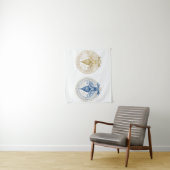 Eerste en tweede inauguratie van President Trump Wandkleed (In situ)