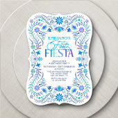 Eerste Fiesta 1e Verjaardag Jongens Kaart