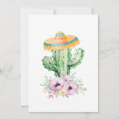 Eerste Fiesta Verjaardag Uitnodiging Fiesta Uitnod (Achterkant)