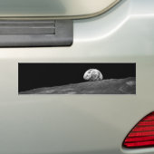Eerste foto van de aarde van Apollo 8 Bumpersticker (Op auto)