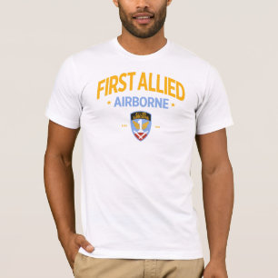 Eerste geallieerde luchtlandingstroepen "FAAA" Ame T-shirt