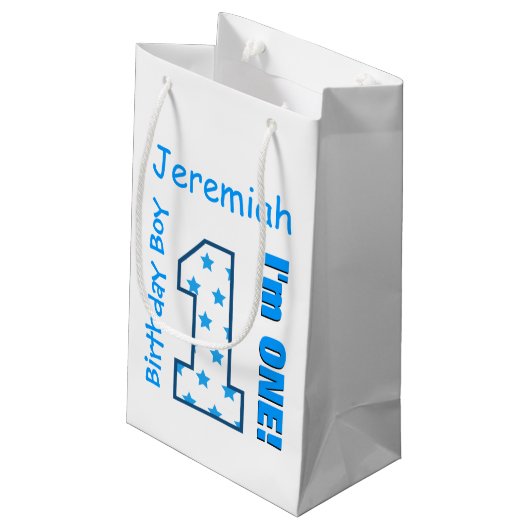 Eerste geboorte jongen sterft een jaar aangepaste klein cadeauzakje (Achterkant Gekanteld)