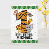 Eerste geboorte van een Oerwoud met een veilig die Kaart (Gele Bloem)