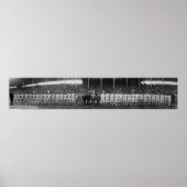 Eerste gekleurde World Series Teams, Game 1, 1924 Poster (Voorkant)