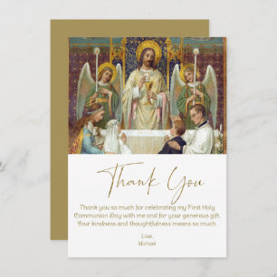 Eerste gemeenschap Dank je Jezus met kinderen