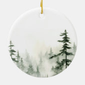 Eerste gepensioneerde kerstcadeau keramisch ornament (Achterkant)