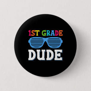 Eerste graad Gast 1ste graad Leerkrachten studente Ronde Button 5,7 Cm