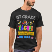Eerste graad leraar als gewone leraar t-shirt (Voorkant)