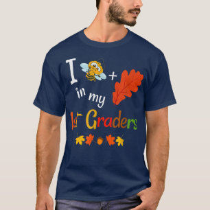 Eerste graad leraar Herfst herfst 1ste graad terug T-shirt