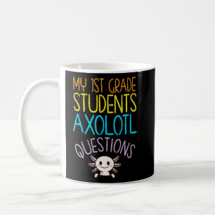 Eerste graad Opwaardering leraar I Axolotl Vragen Koffiemok