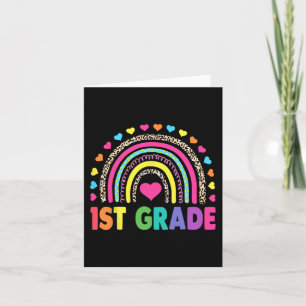 Eerste graad Rainbow Girls Boys Teacher Team 1st G Kaart