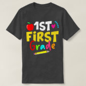Eerste graad Terug naar schoolleraar T-shirt (Design voorkant)