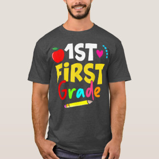 Eerste graad Terug naar schoolleraar T-shirt
