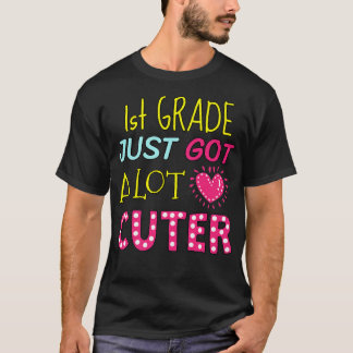 Eerste graad terug naar schoolleraren en -studente t-shirt