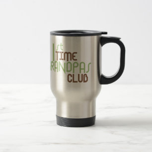 Eerste Grandpas Club (groen) Reisbeker