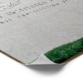 Eerste grondwet, staat Texas, 1845 QUOTE Poster (Hoek)