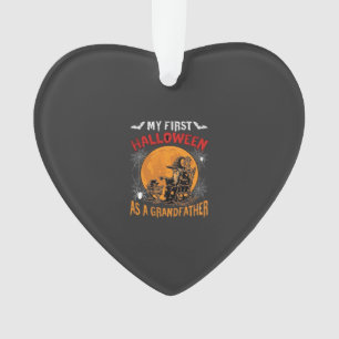Eerste Halloween als Grootvader Tovenaar Vleermuis Ornament