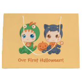 Eerste Halloween Baby Groot Cadeauzakje (Voorkant)