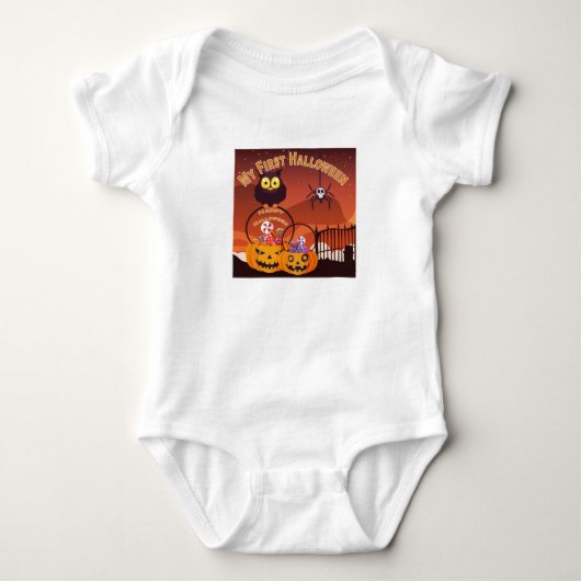 Eerste Halloween Romper (Voorkant)