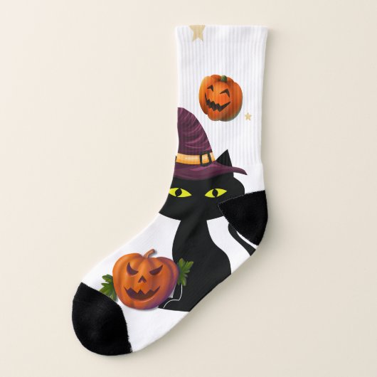Eerste Halloween Tube Socks van Casper Sokken (Links - buitenkant)
