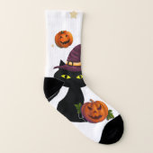 Eerste Halloween Tube Socks van Casper Sokken (Links binnenkant)