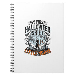 Eerste Halloween Verpleegster Spooky Moon Baby Kos Notitieboek