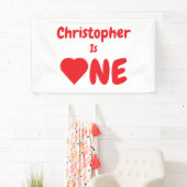 Eerste hartdag van het hart spandoek (Insitu)