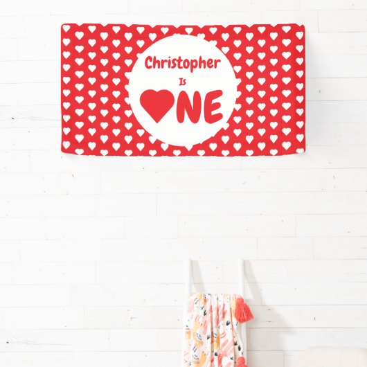 Eerste hartdag van het hart spandoek (Insitu)