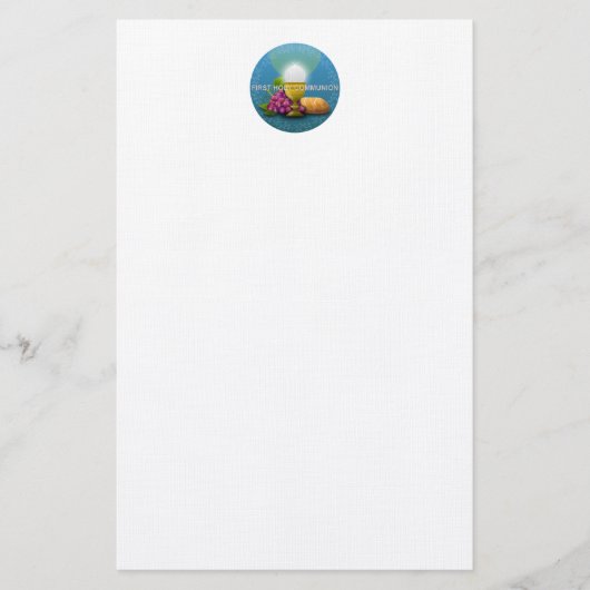 Eerste Heilige Communie - 1 Briefpapier (Voorkant)