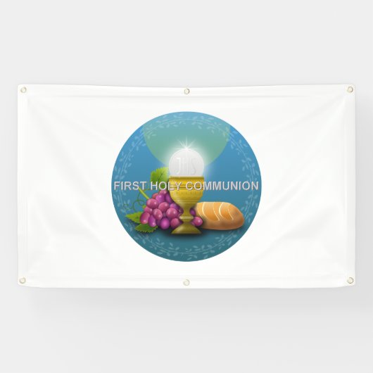 Eerste Heilige Communie - 1 Spandoek (Horizontaal)