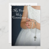 Eerste Heilige Communie 4 Kaart (Voorkant / Achterkant)