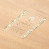 Eerste Heilige Communie Acryl Uitnodigingen (Laagn)