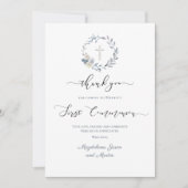 Eerste Heilige Communie bedankt! Kaart (Voorkant)