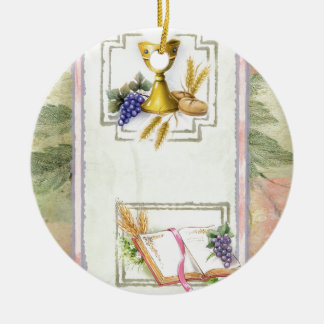 Eerste Heilige Communie, bevestiging Keramisch Ornament