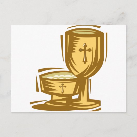 Eerste Heilige Communie Briefkaart (Voorkant)