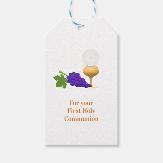 Eerste Heilige Communie Cadeaulabel (Voorkant)