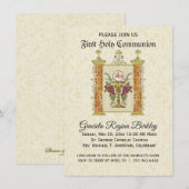 Eerste Heilige Communie Eucharistiekelk Kaart (Voorkant / Achterkant)