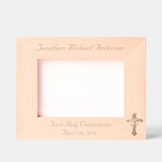 Eerste Heilige Communie Gegraveerde Lijstjes (Voorkant)
