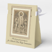 Eerste Heilige Communie Jezus Eucharistie Traditio Bedankdoosjes (Achterkant)