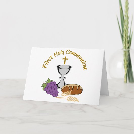Eerste Heilige Communie Kaart (Voorkant)