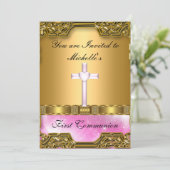 Eerste Heilige Communie Kaart (Staand voorkant)