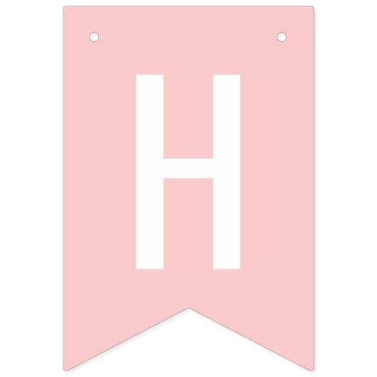 Eerste Heilige Communie Roze Meisje Viering Vlaggetjes (Tweede vlag)