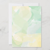 Eerste Heilige Communie uitnodiging, meisje en/of  Kaart (Achterkant)