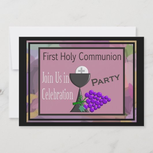 Eerste Heilige Communie Uitnodigingen Klokkengasth (Voorkant)