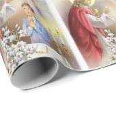 Eerste heilige communie voor het verpakken van jon cadeaupapier (Rol Hoek)