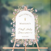 Eerste Heilige Communie welkom Acryl Bord (Neutraal)