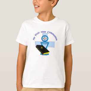 Eerste heilige communiqués voor kinderen t-shirt